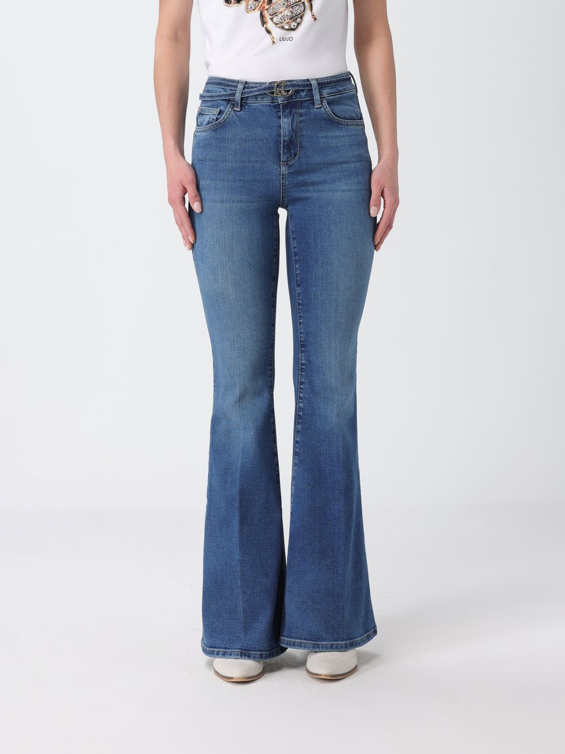 LIU JO Jeans Damen Farbe Blau 1