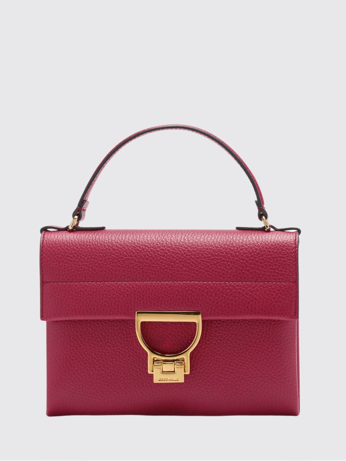 Borsa Arlettis Small Coccinelle in pelle a grana