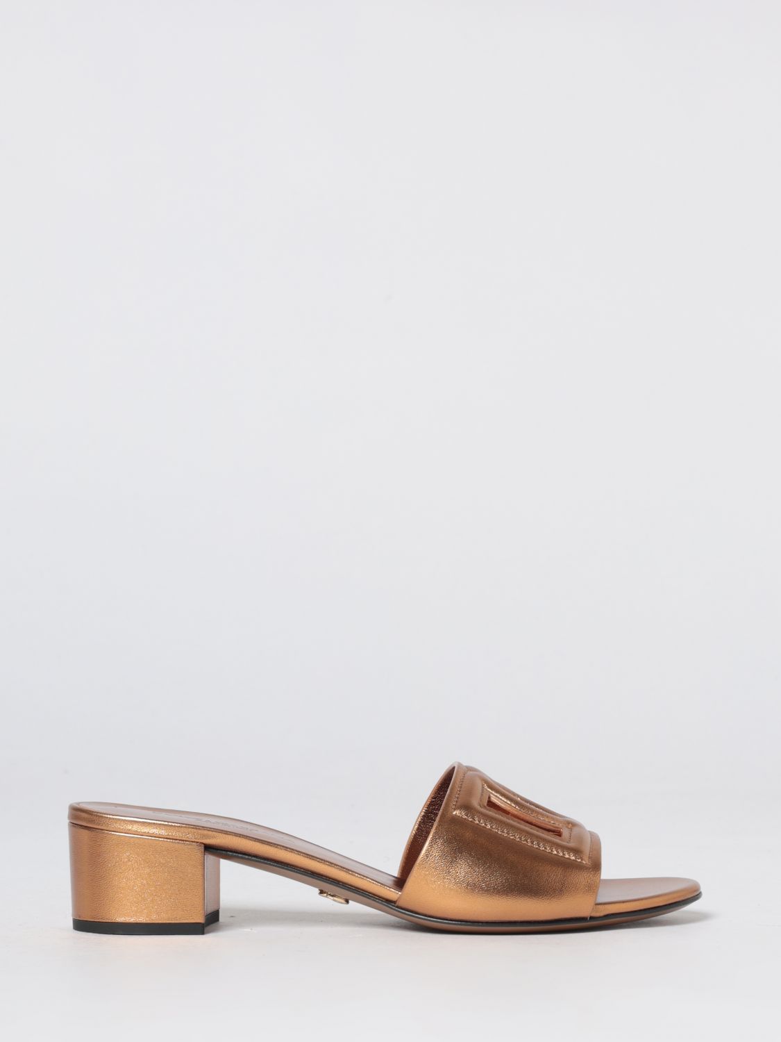 Sandali Con Tacco DOLCE & GABBANA Donna colore Marrone