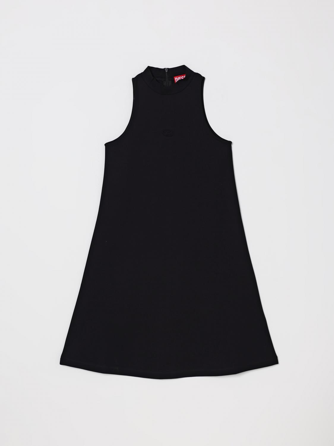DIESEL Kleid Kinder Farbe Schwarz