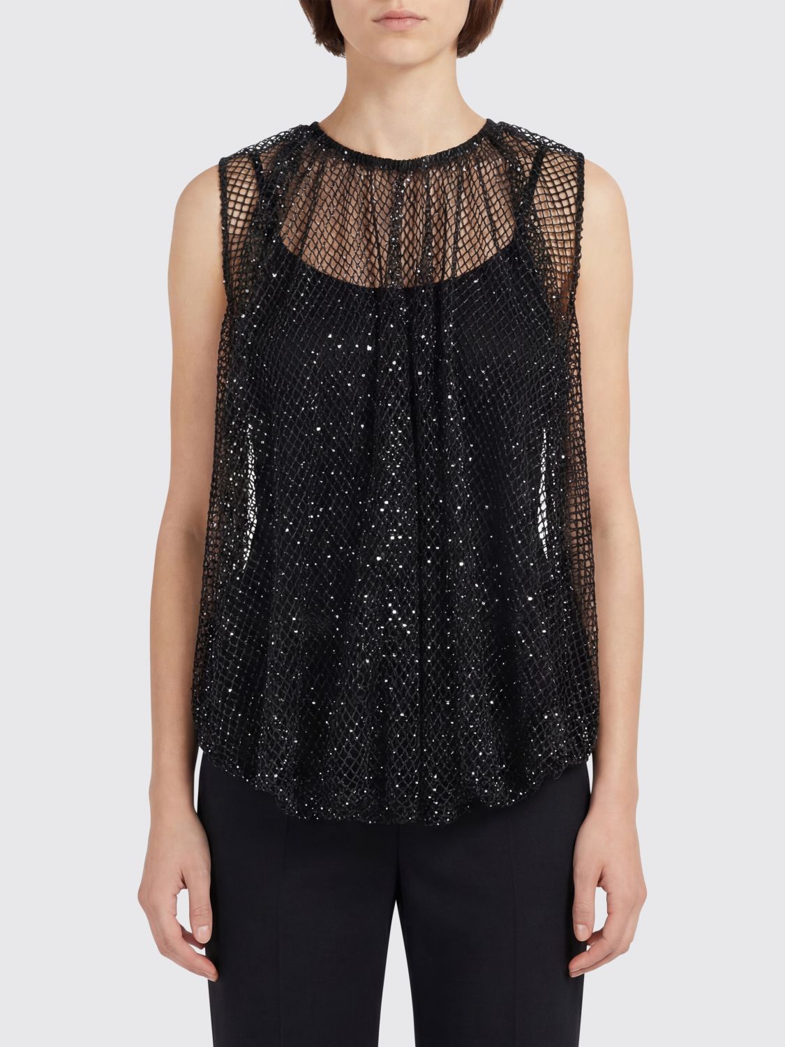 SPORTMAX Top Damen Farbe Schwarz