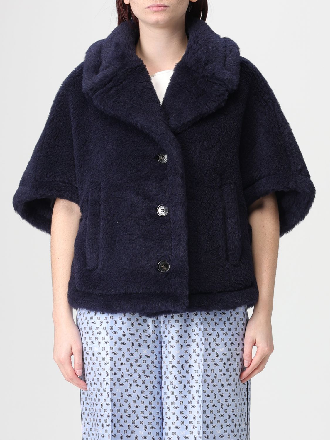 Cappotto teddy Max Mara in pelliccia