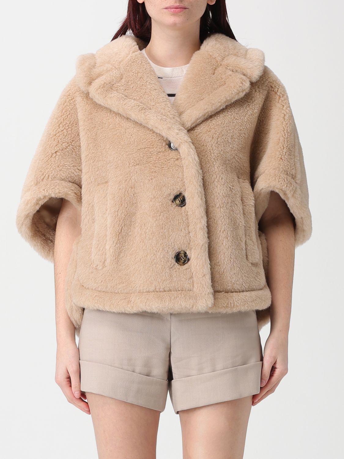 Cappotto teddy Max Mara in pelliccia