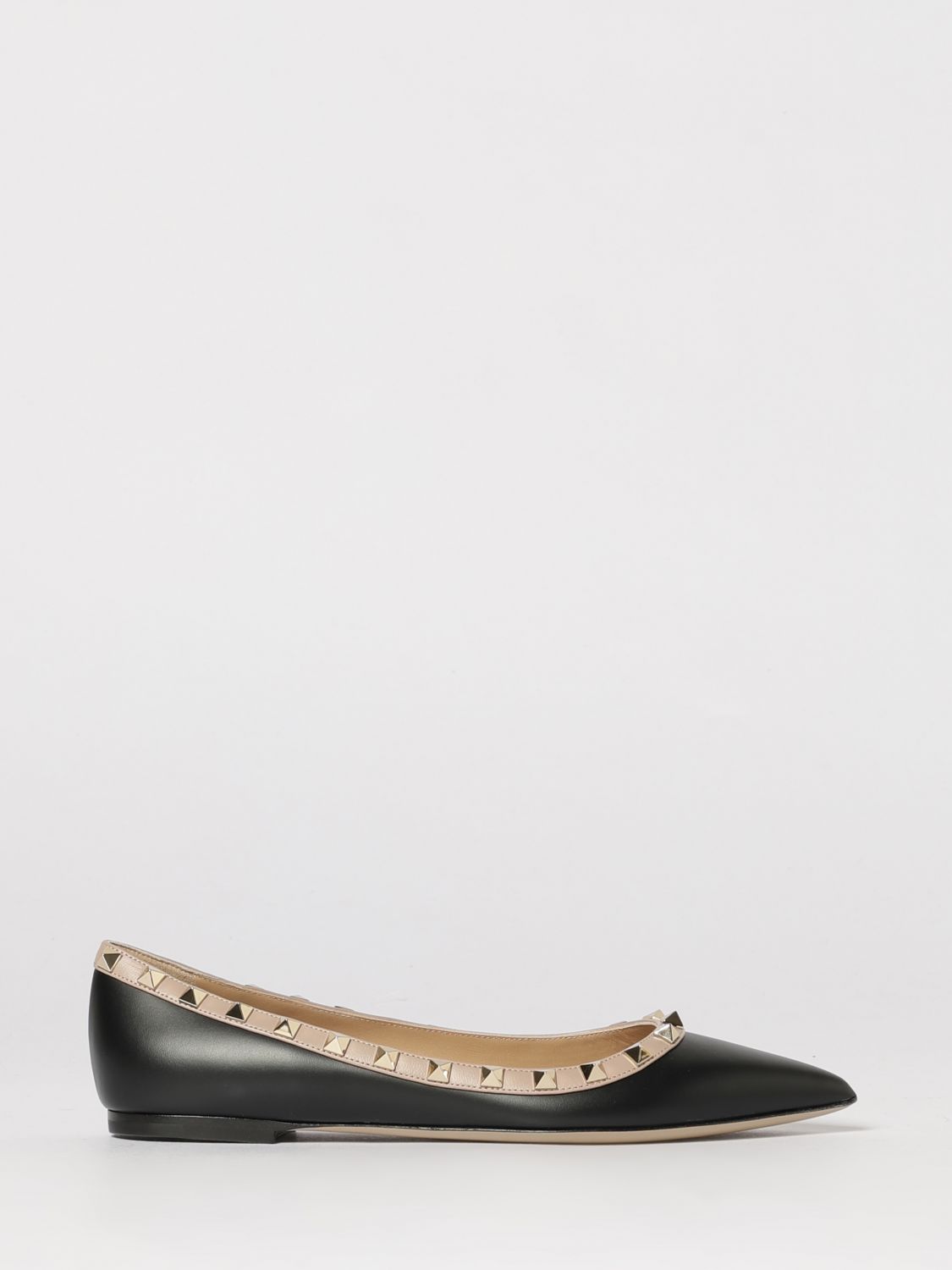 Valentino Garavani Ballet Flat Woman  In Black