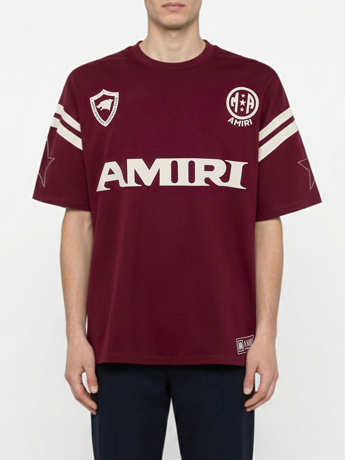 T-Shirt AMIRI Uomo colore Vino