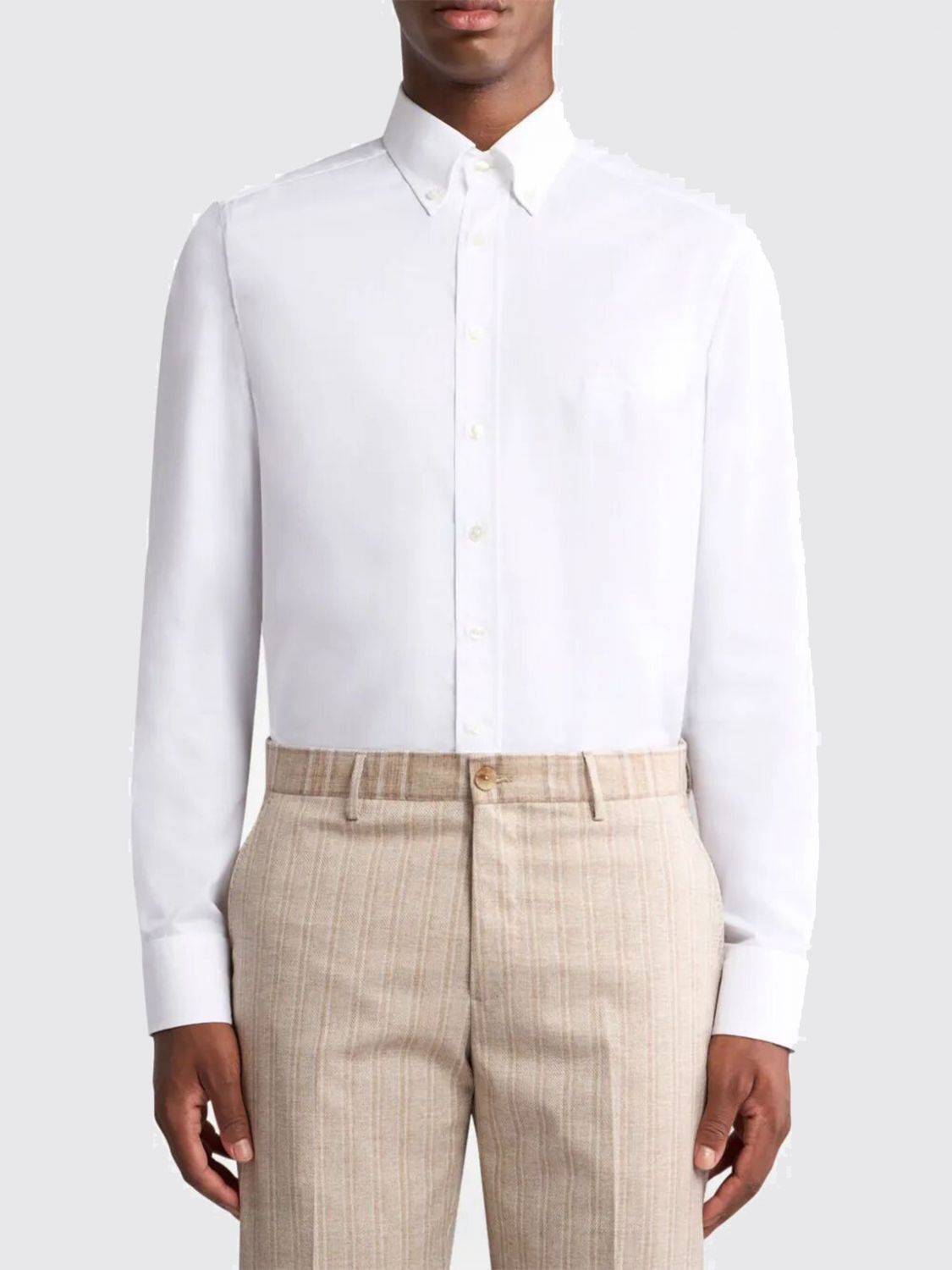 ETRO Shirt Men color White　ETRO シャツ メンズ カラー ホワイト ETRO