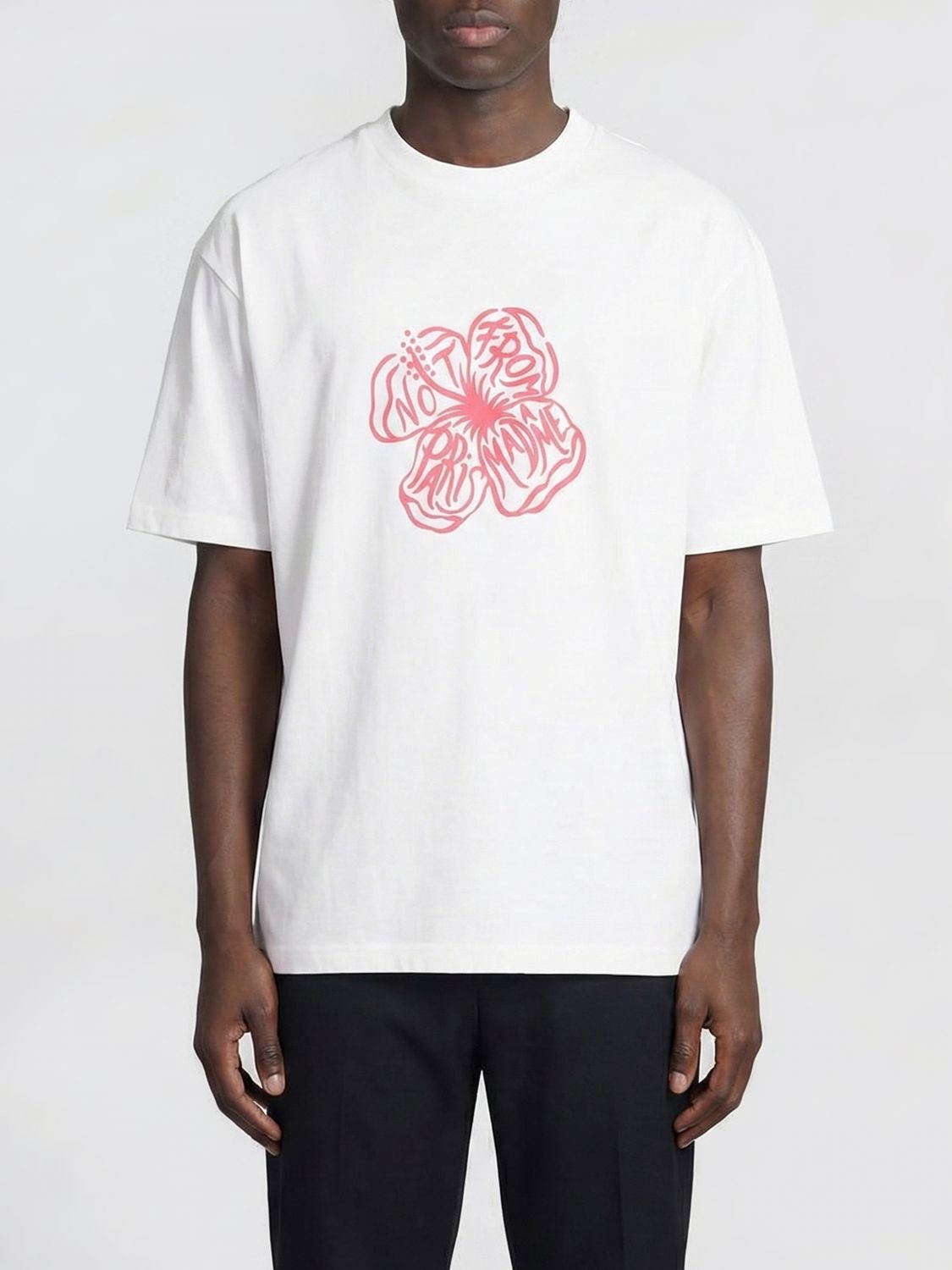 T-Shirt DRÔLE DE MONSIEUR Uomo colore Bianco