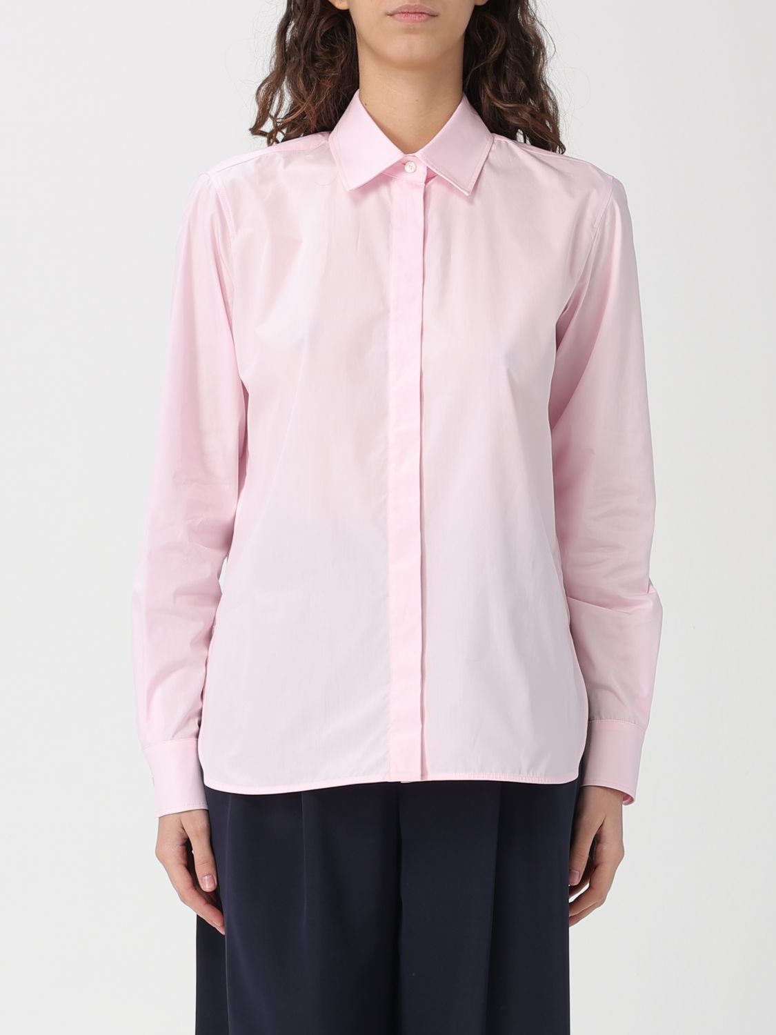 MAX MARA Shirt Woman color Pink　MAX MARA シャツ ウーマン カラー ピンク MAX