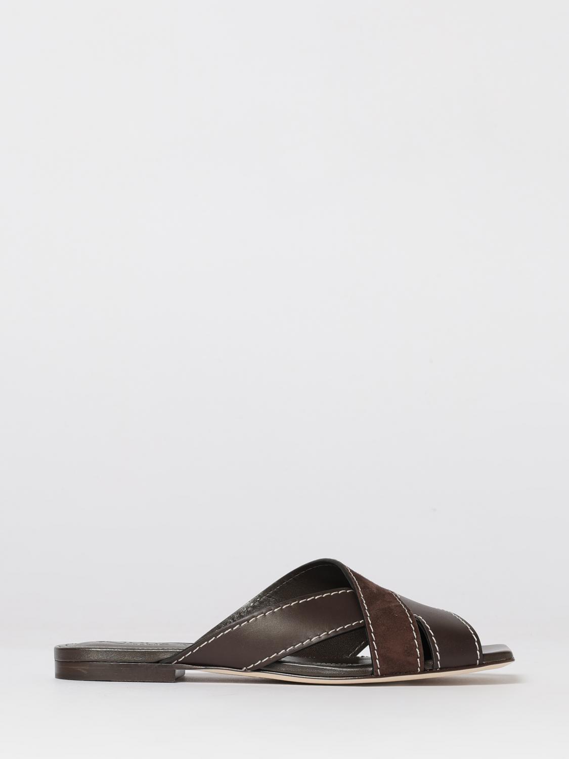 Tod's Flache Sandalen  Damen Farbe Braun In Brown