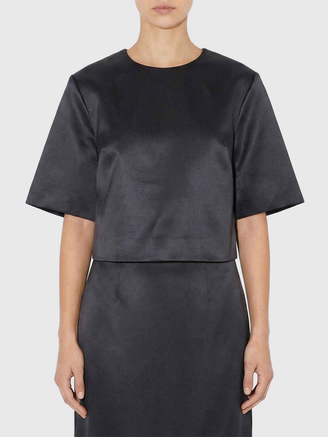 Top BY MALENE BIRGER Donna colore Nero