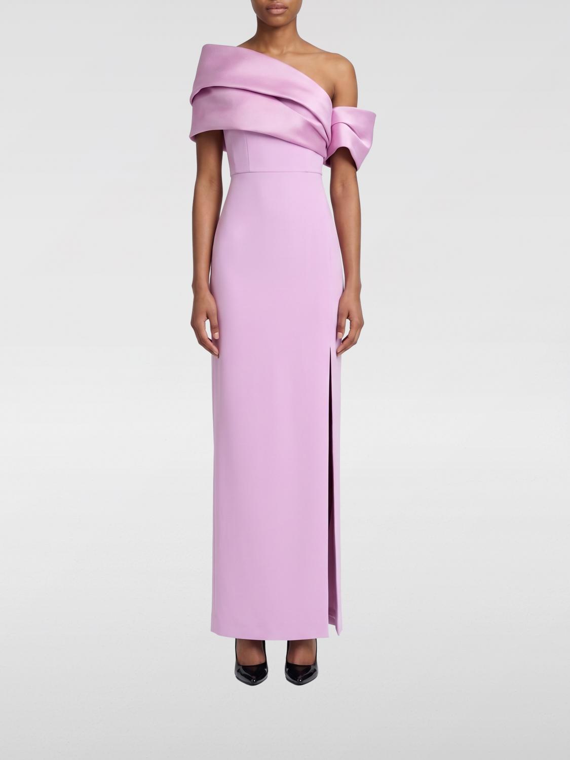 SOLACE LONDON Dress Woman color Blush Pink