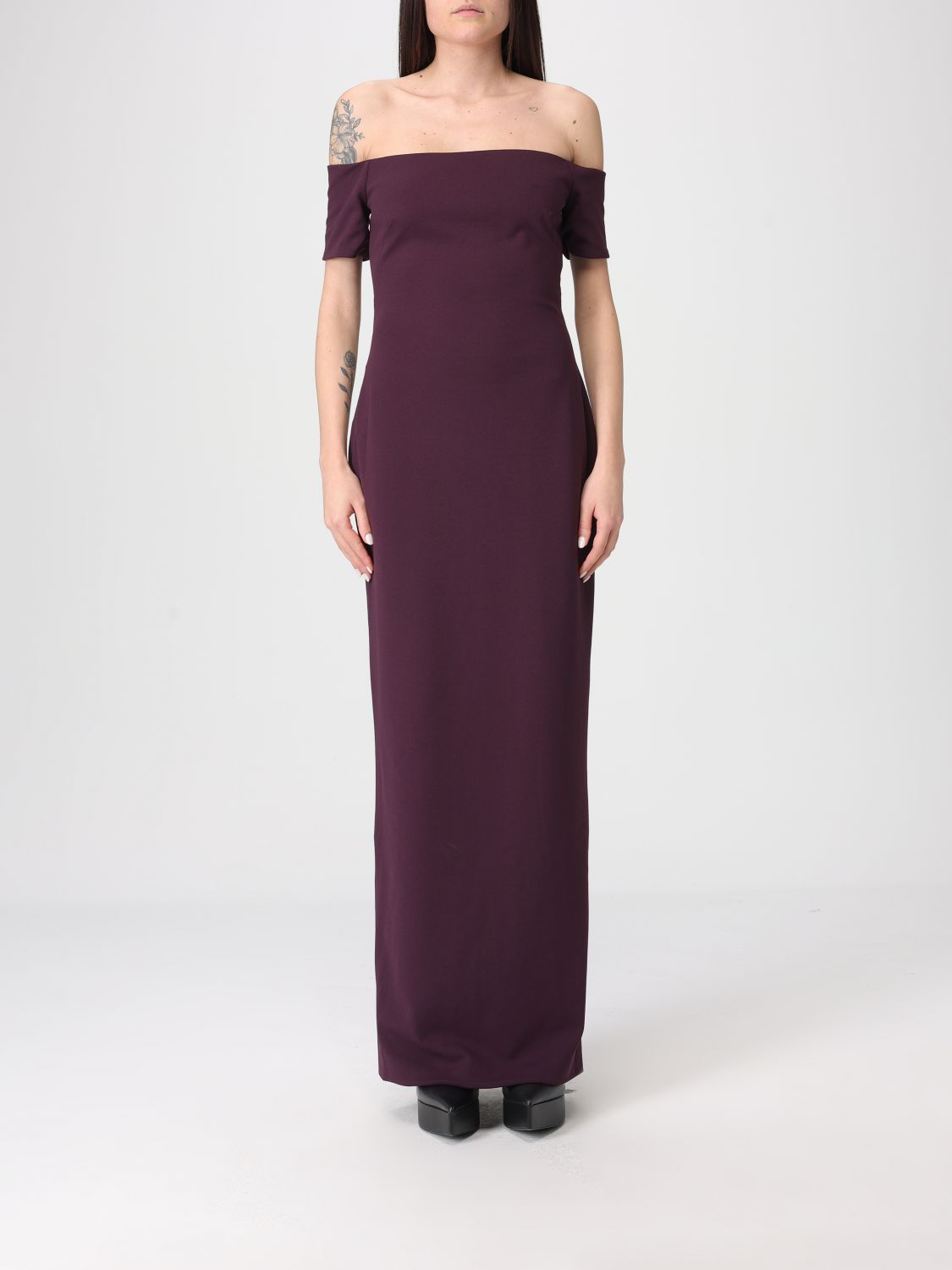 SOLACE LONDON Kleid Damen Farbe Rot
