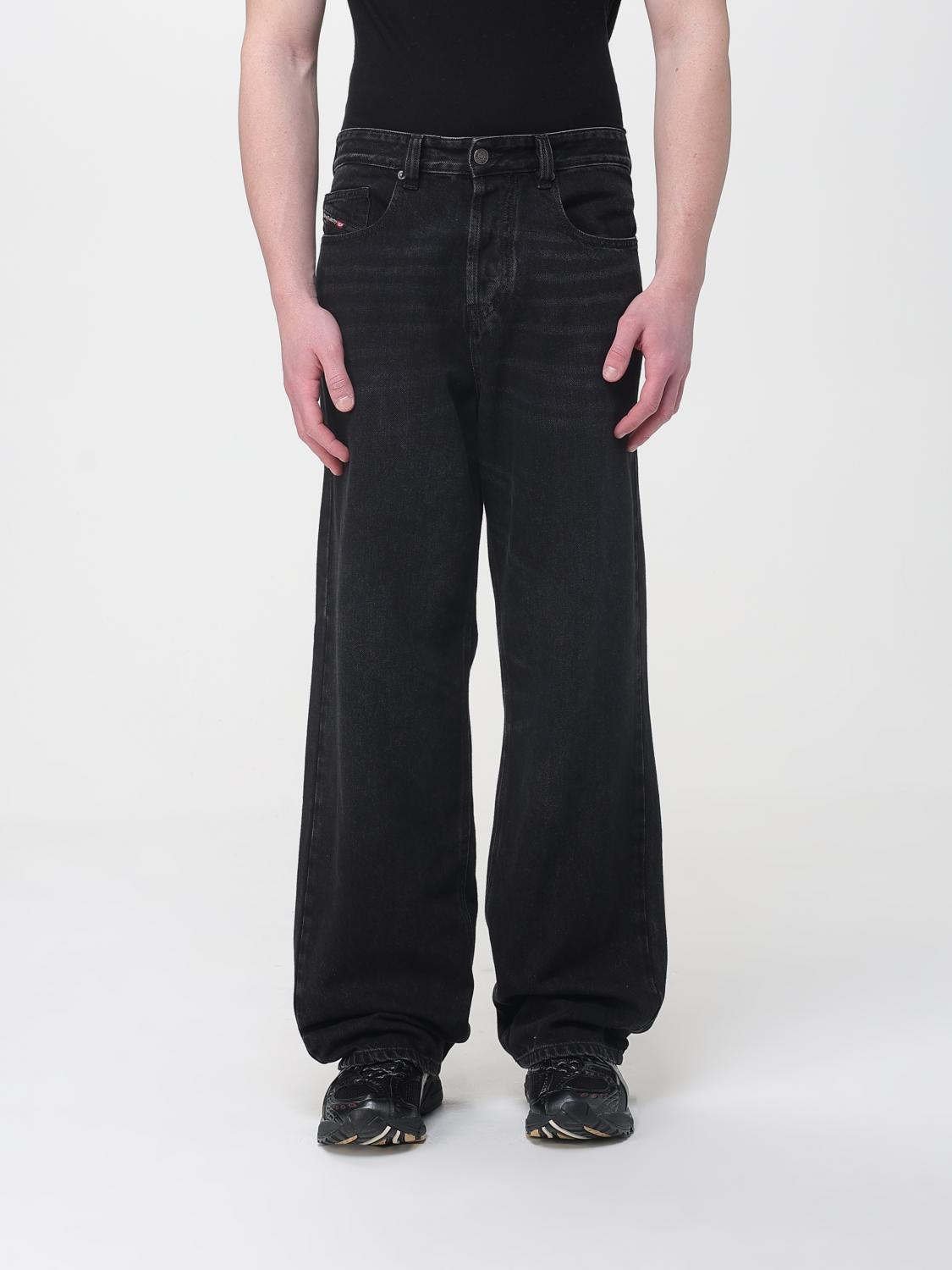 DIESEL Jeans Herren Farbe Schwarz