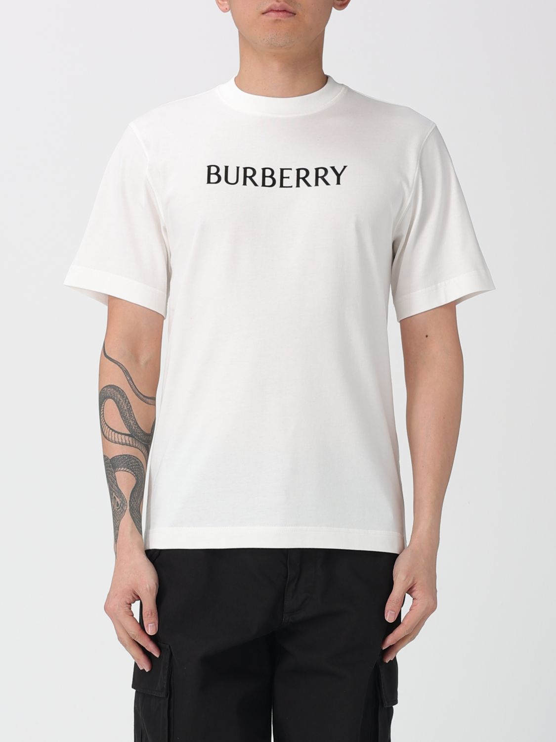 BURBERRY T-Shirt Herren Farbe Weiß