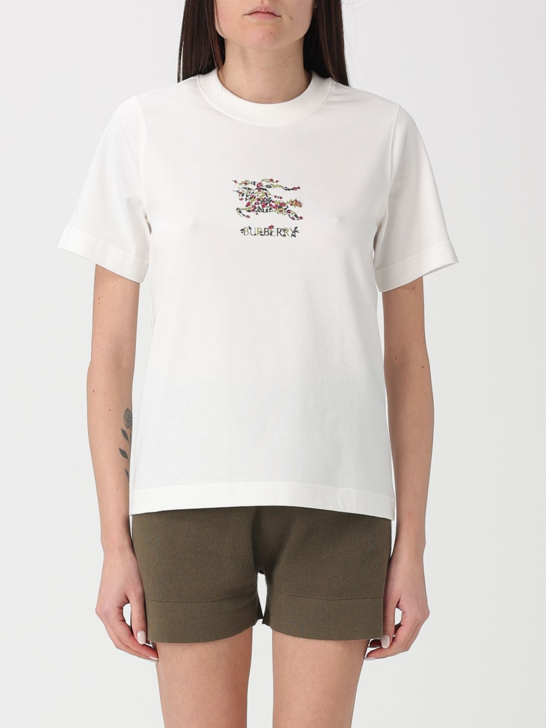 BURBERRY T-Shirt Damen Farbe Weiß