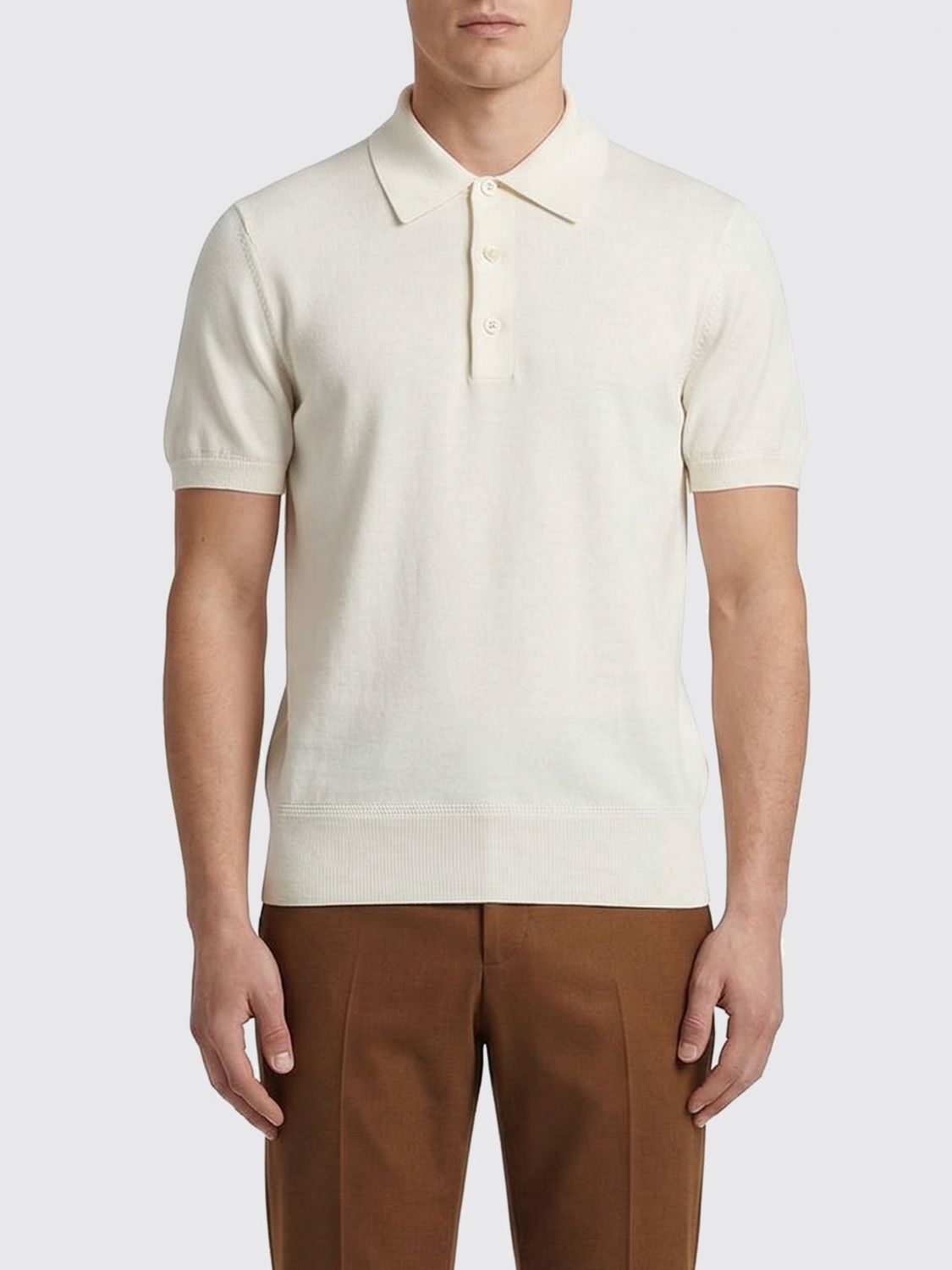 TOM FORD Polo Herren Farbe Weiß