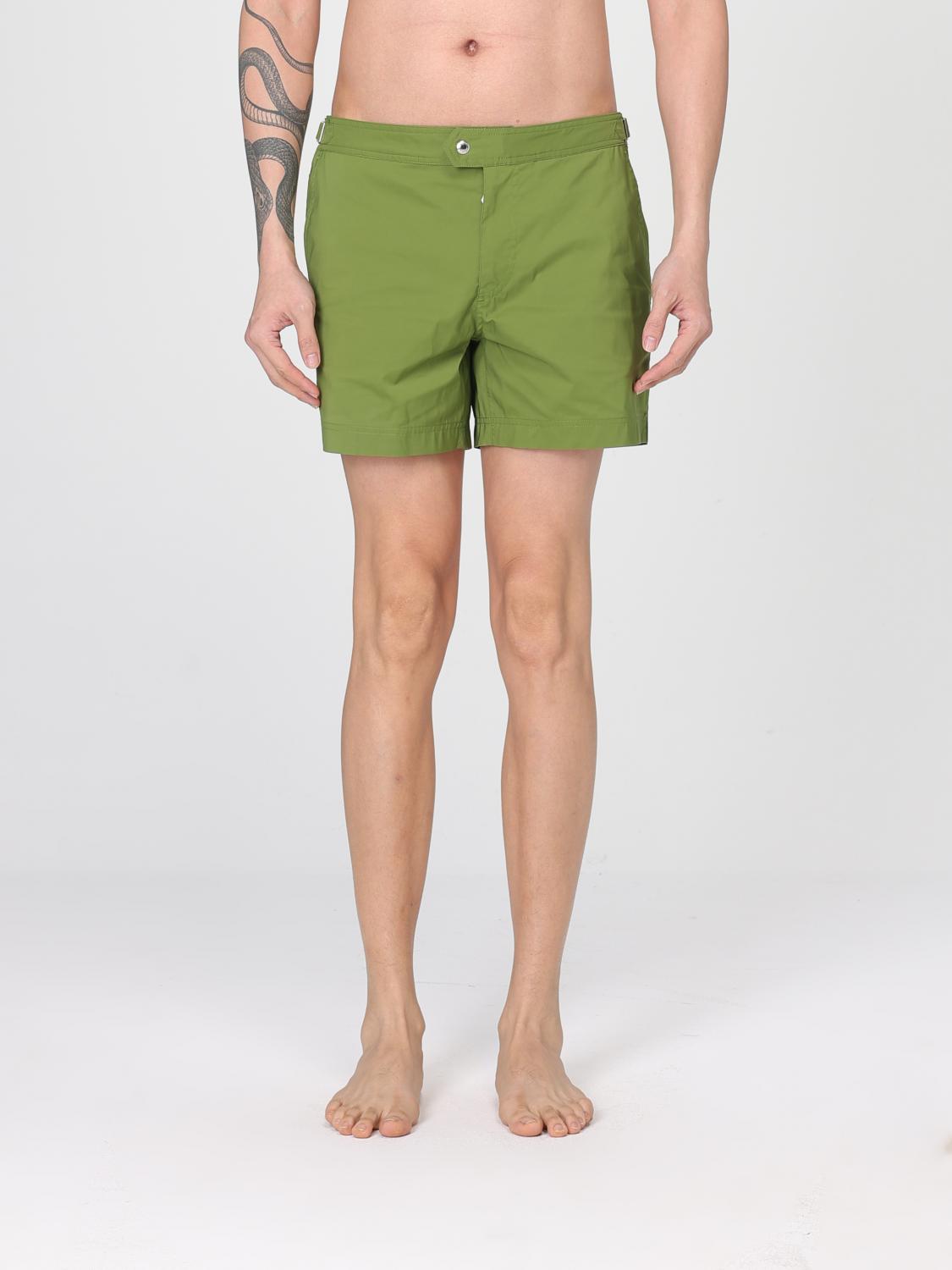 Swimsuit TOM FORD Men color Green