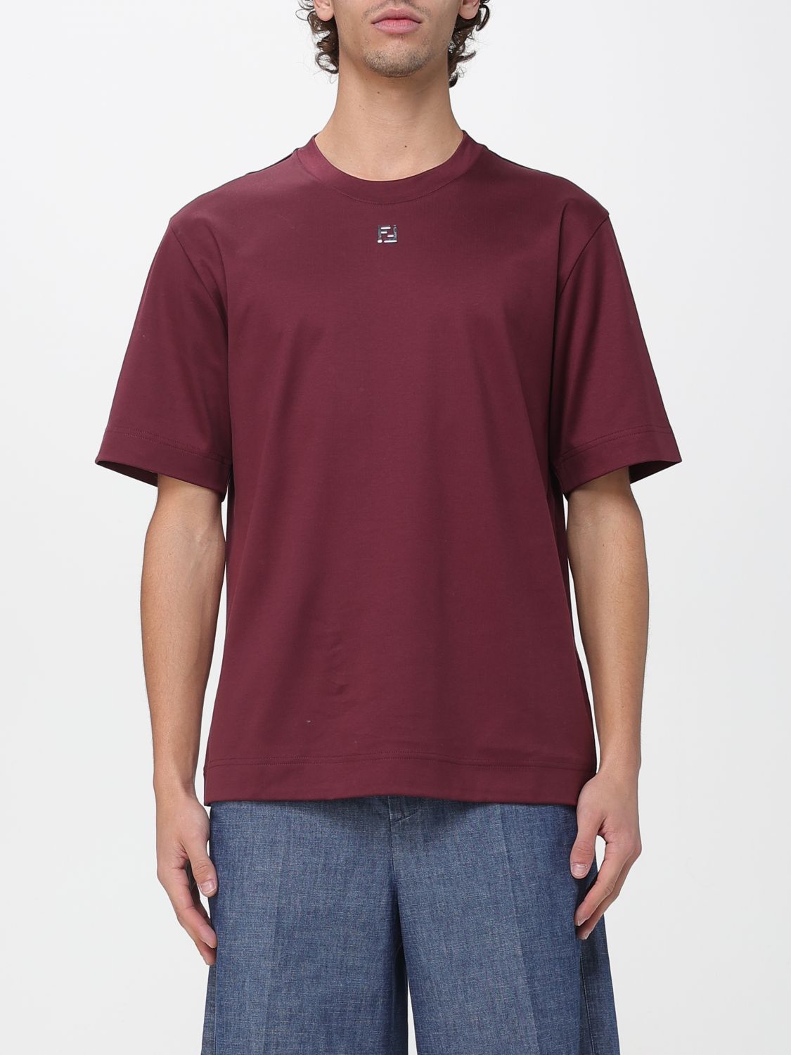 FENDI T-shirt in cotone FF