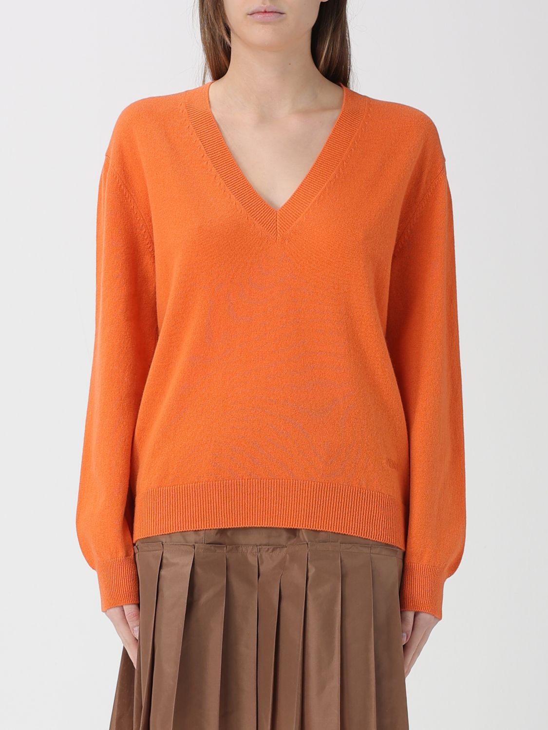 FENDI Pullover basic in cashmere