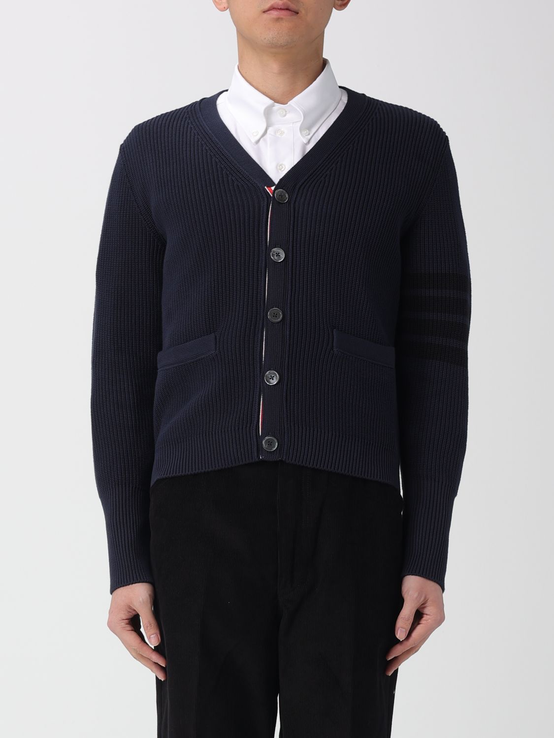 THOM BROWNE Pullover Herren Farbe Navy