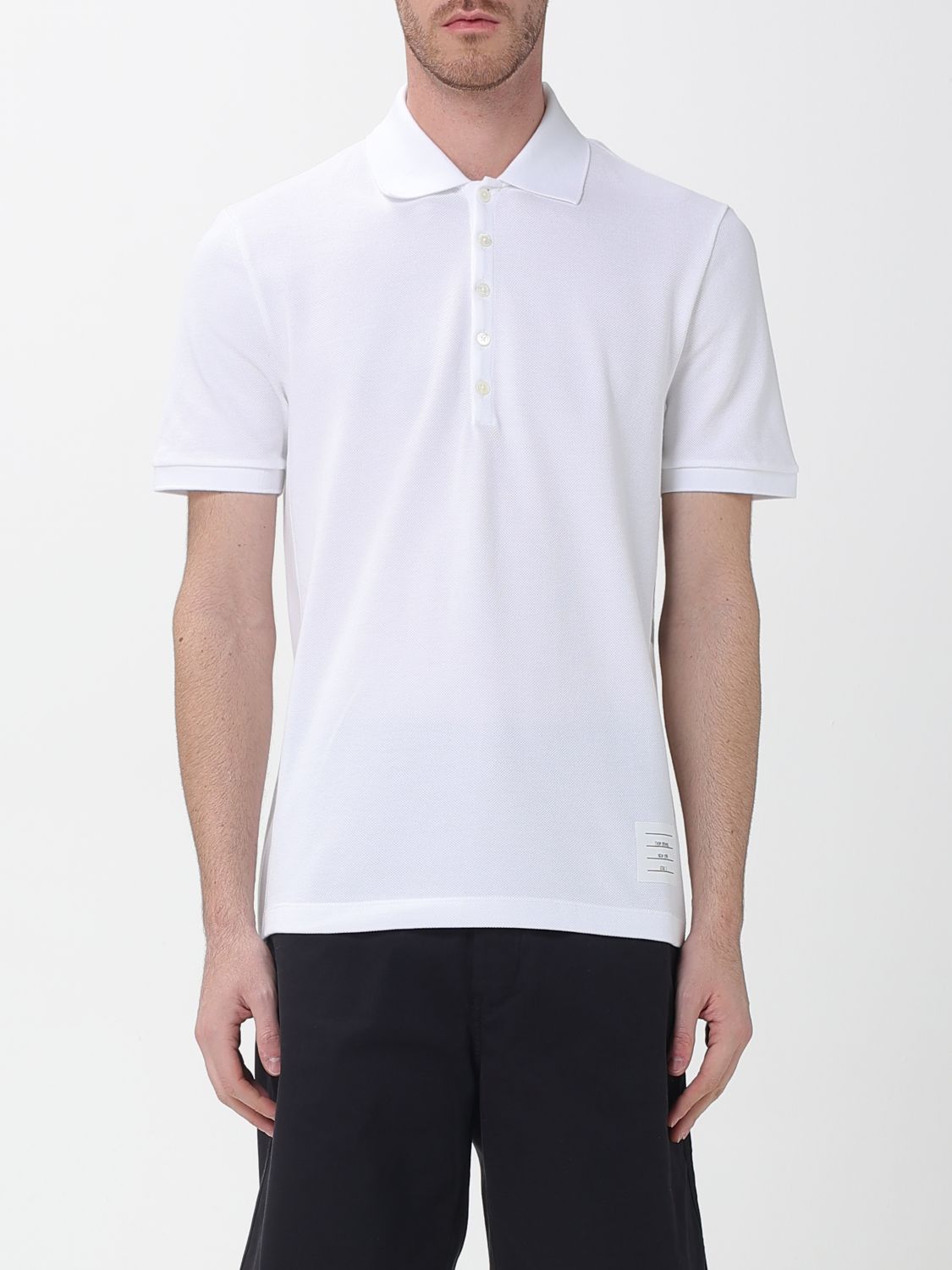 Polo THOM BROWNE Uomo colore Bianco