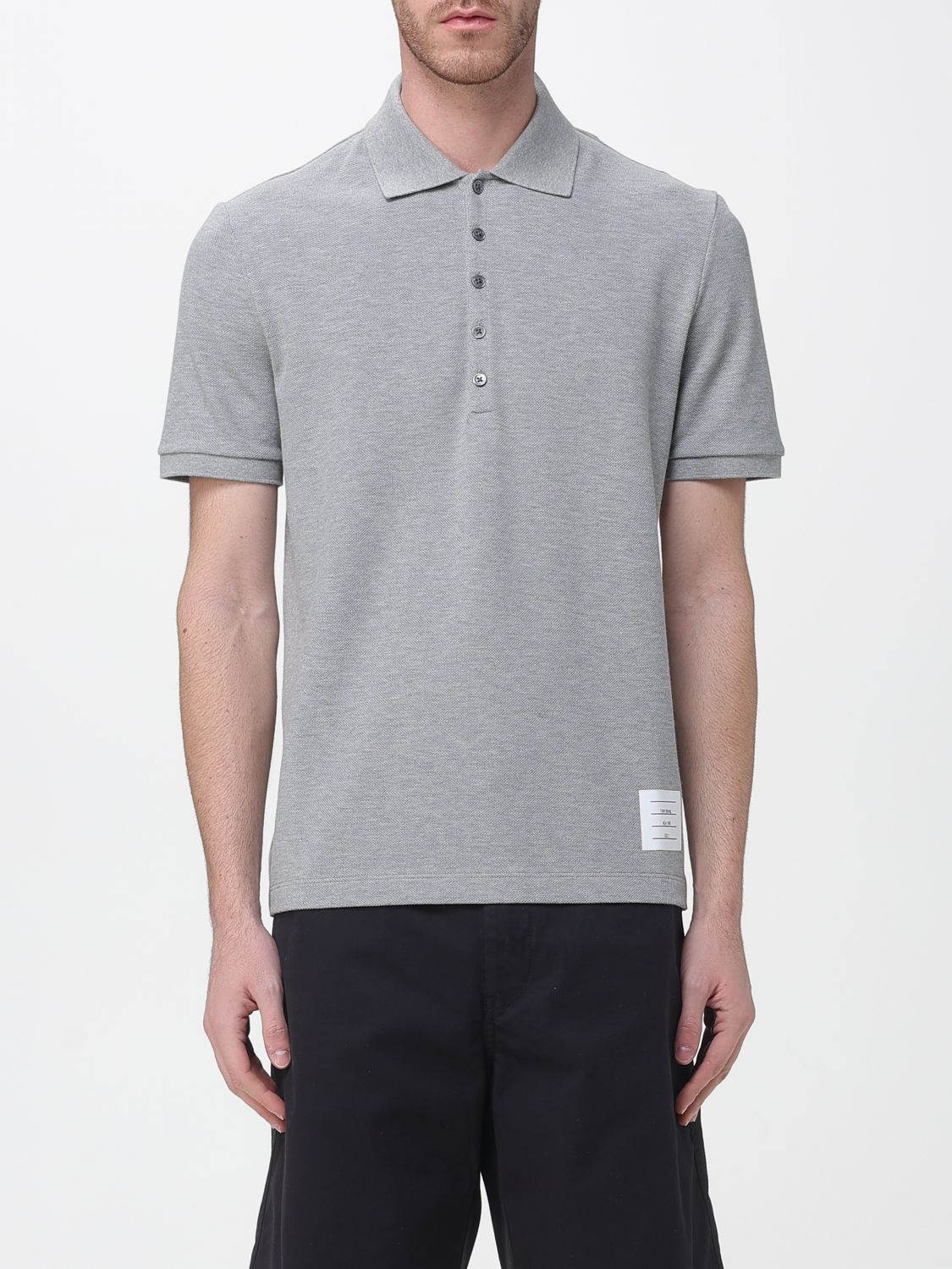 Polo THOM BROWNE Uomo colore Grigio