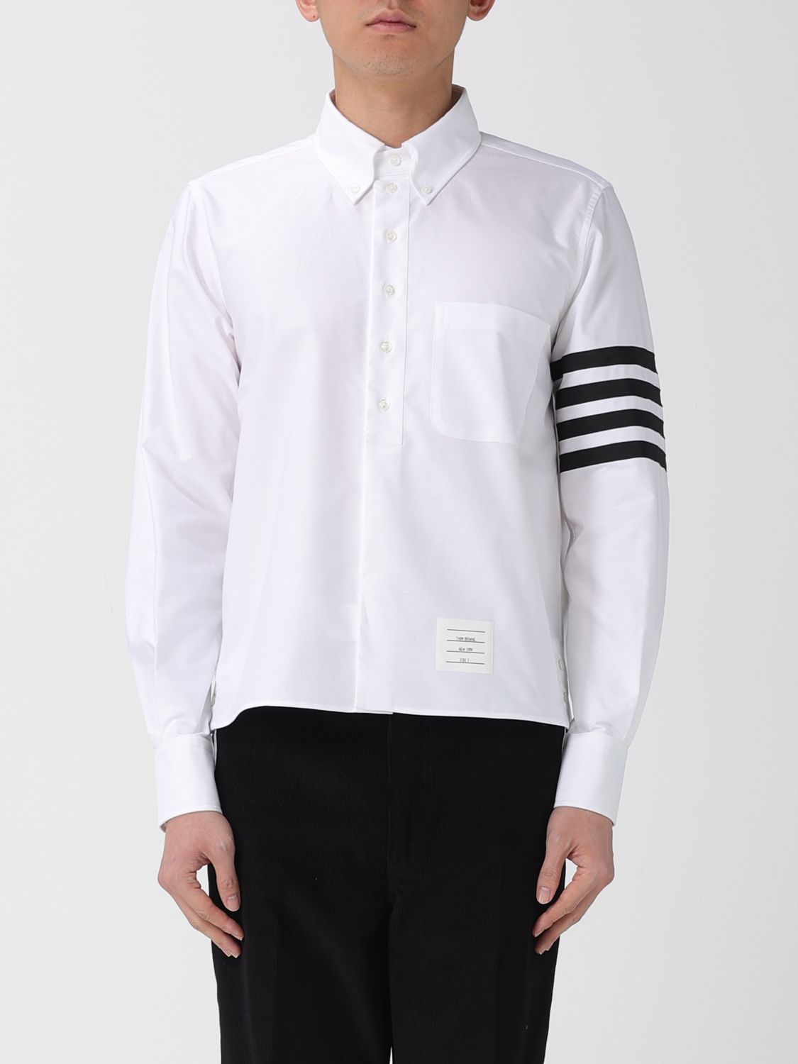 THOM BROWNE Hemd Herren Farbe Weiß