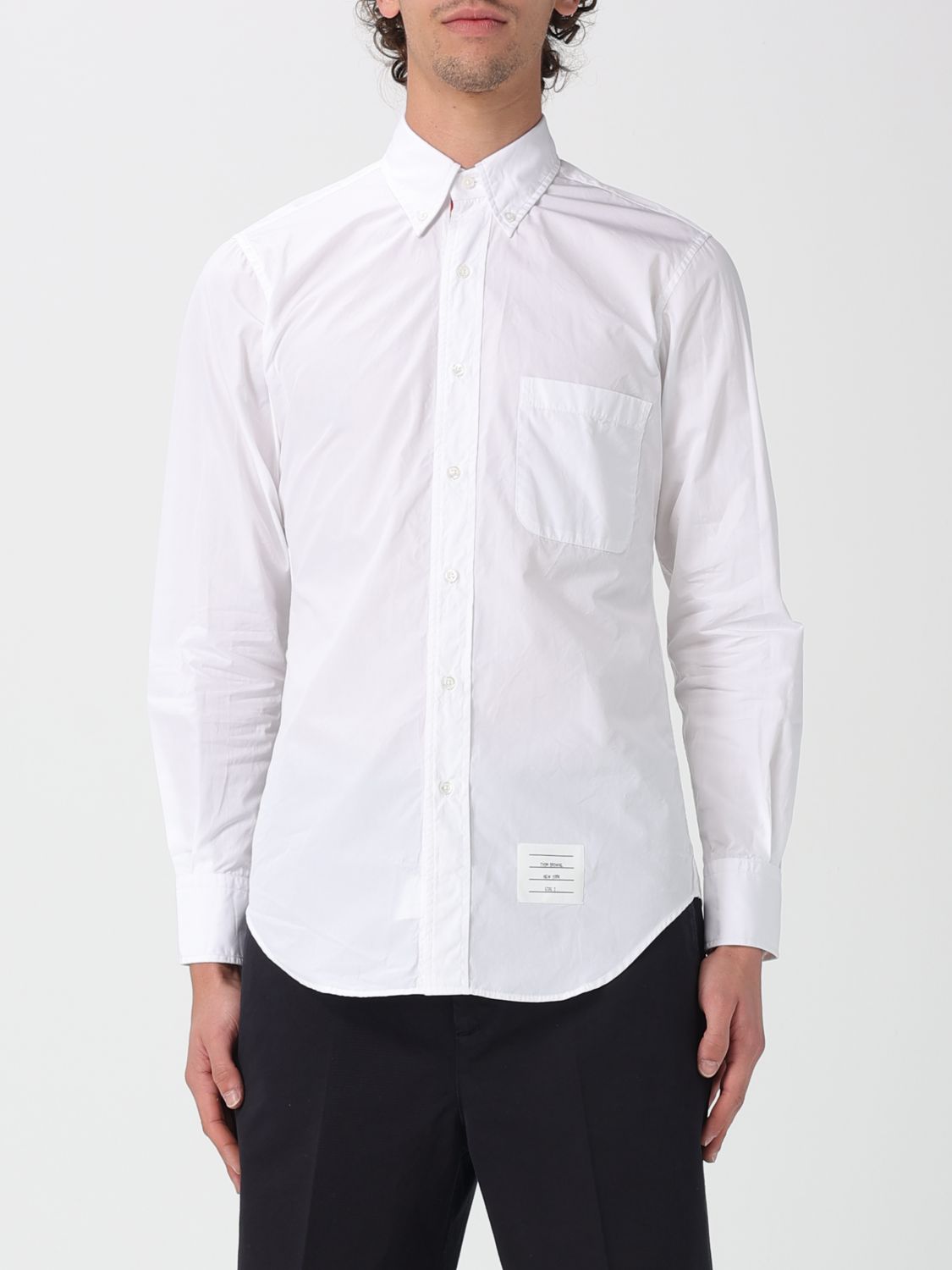 THOM BROWNE Hemd Herren Farbe Weiß