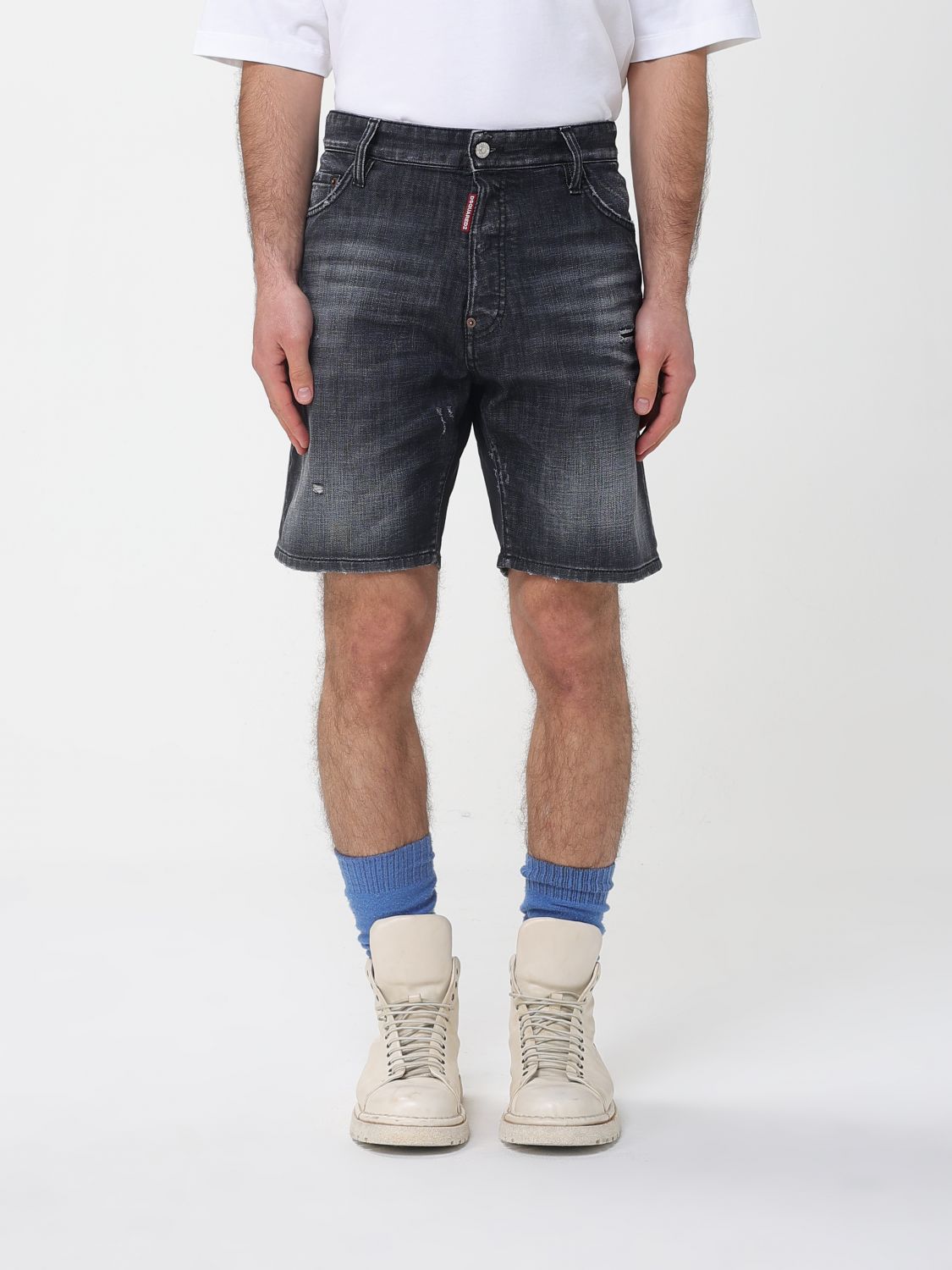 Dsquared2 Shorts Men color Black