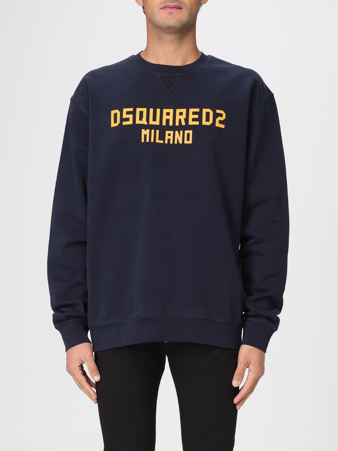 Dsquared2 Sweatshirt Men In Blue