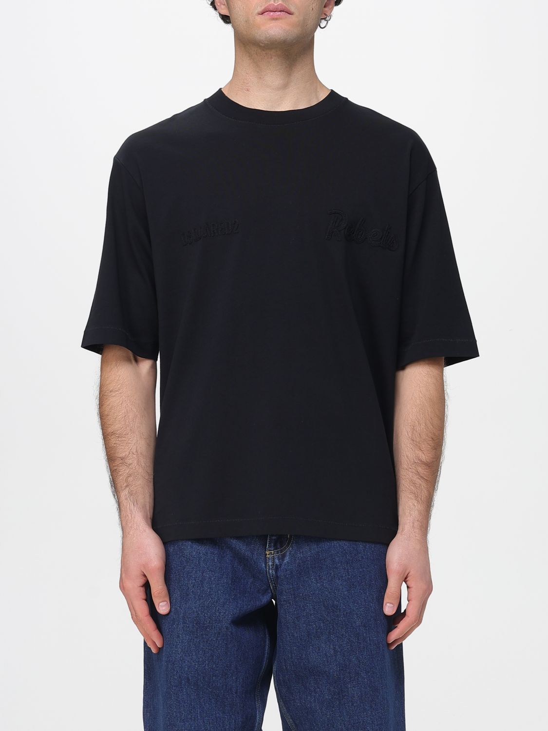 DSQUARED2 T-Shirt Herren Farbe Schwarz