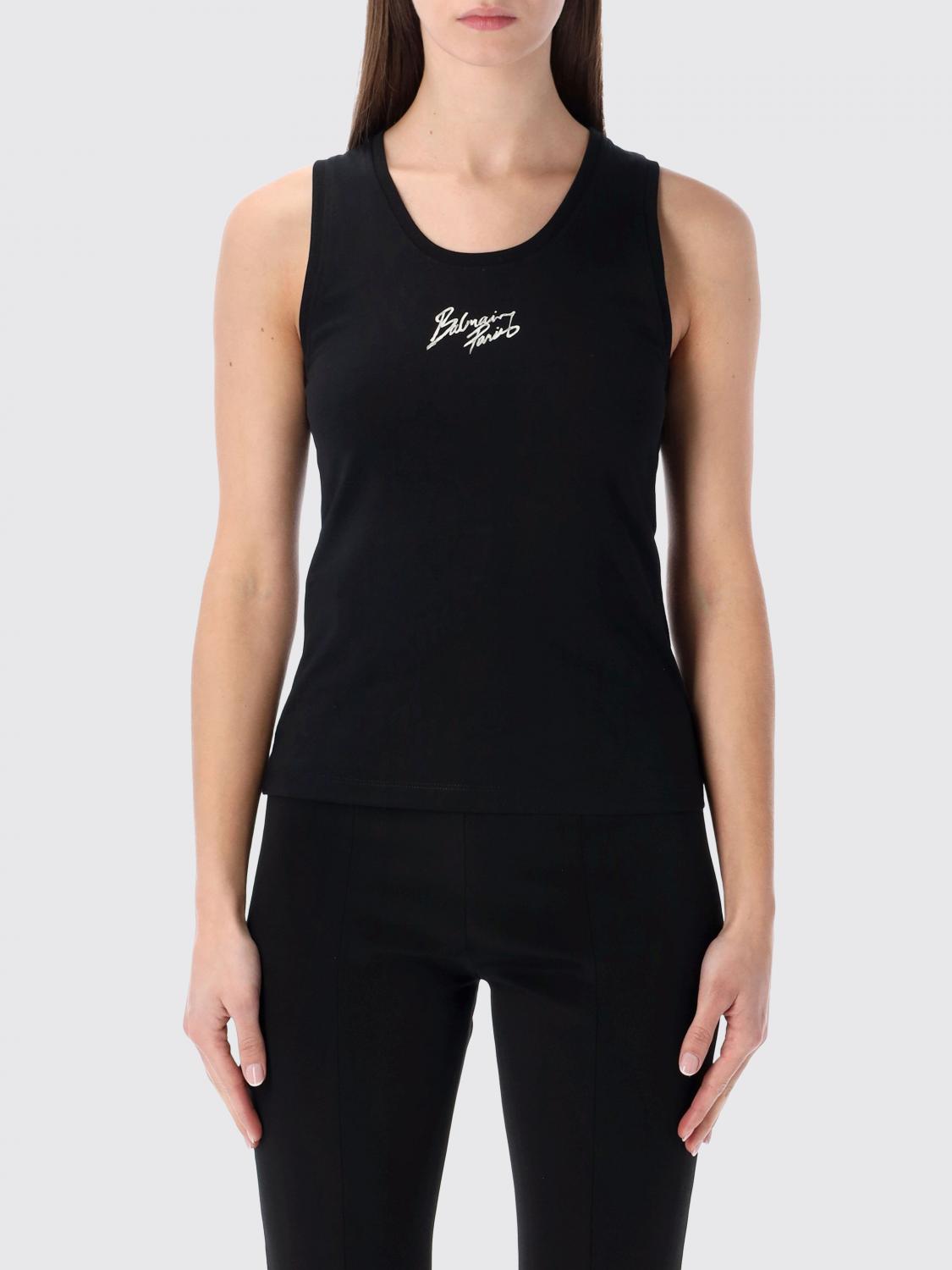 BALMAIN T-Shirt Damen Farbe Schwarz