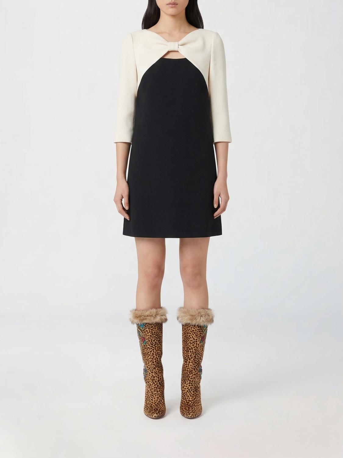 VALENTINO Kleid Damen Farbe Schwarz