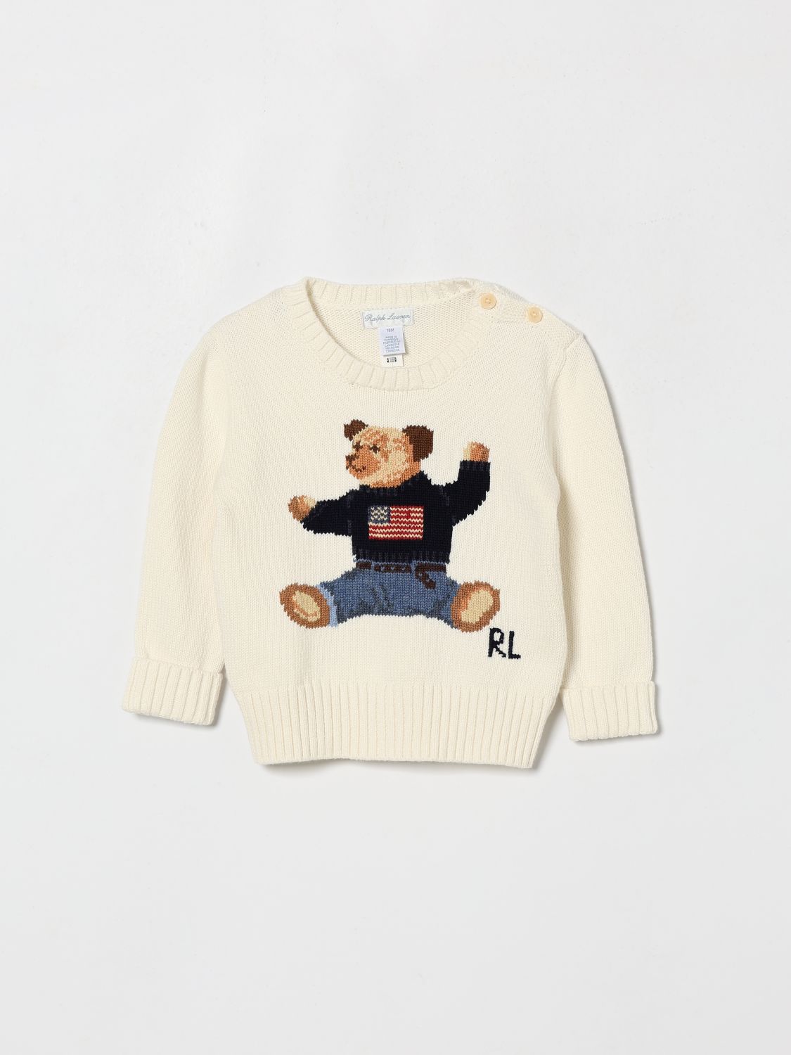 POLO RALPH LAUREN Pullover Kinder Farbe Weiß
