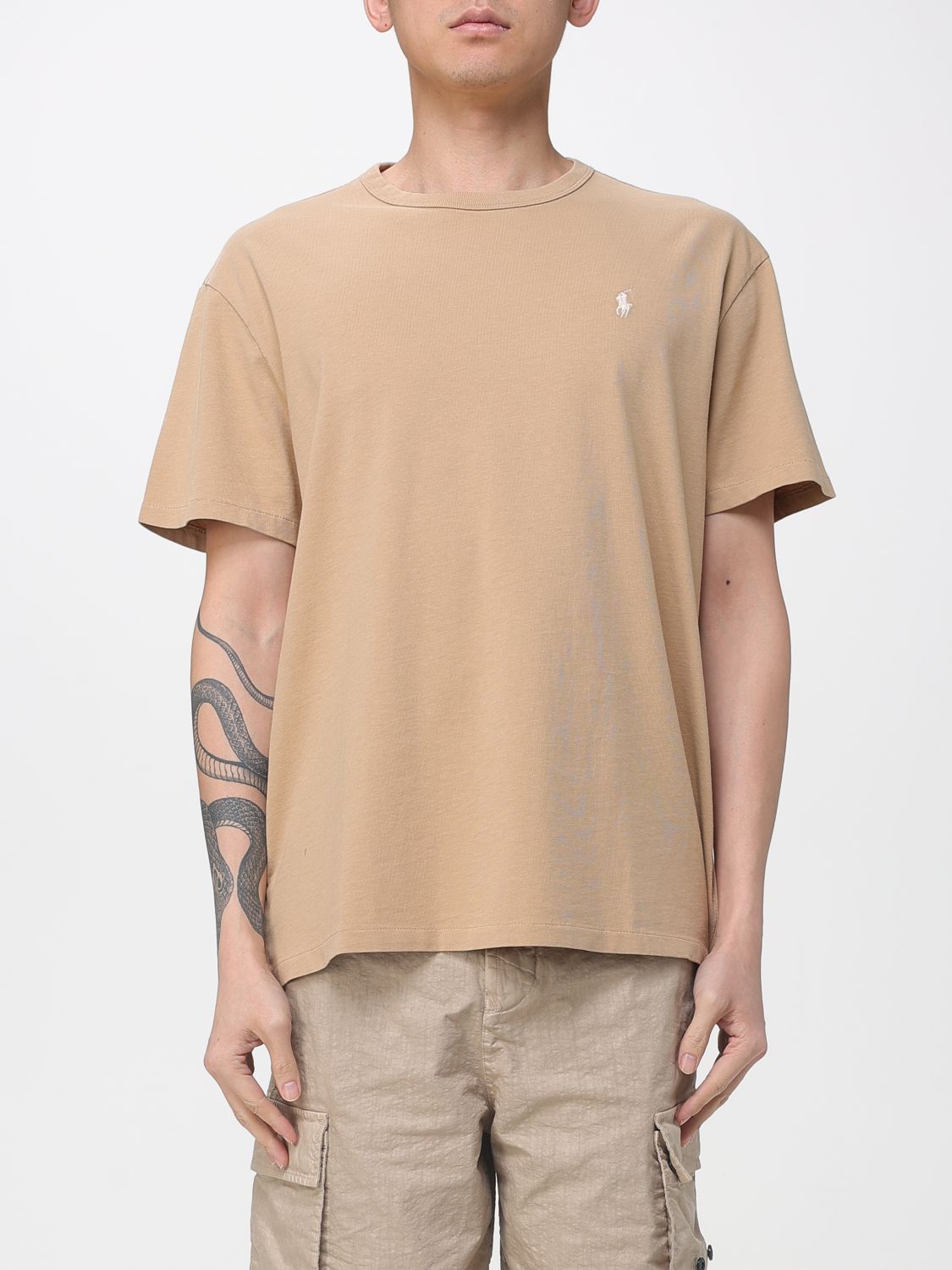 POLO RALPH LAUREN T-Shirt Herren Farbe Camel