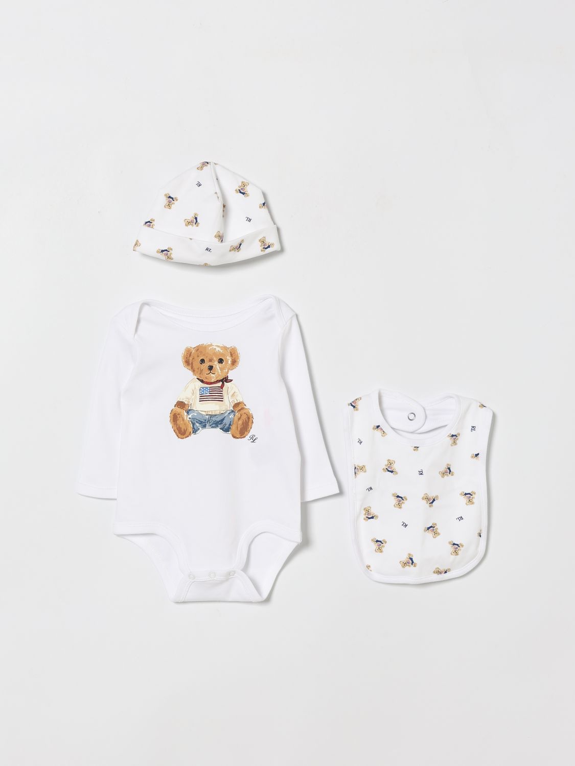 POLO RALPH LAUREN Baby-Overall Kinder Farbe Weiß