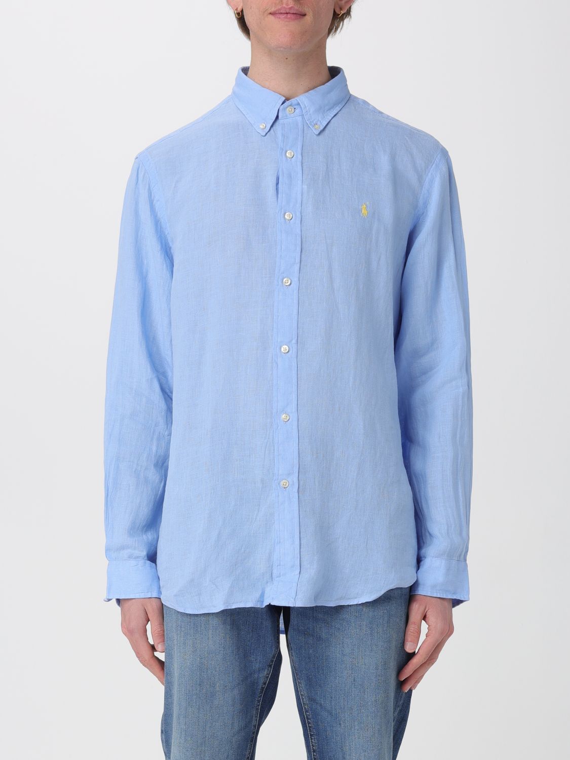 POLO RALPH LAUREN Hemd Herren Farbe Blau 1