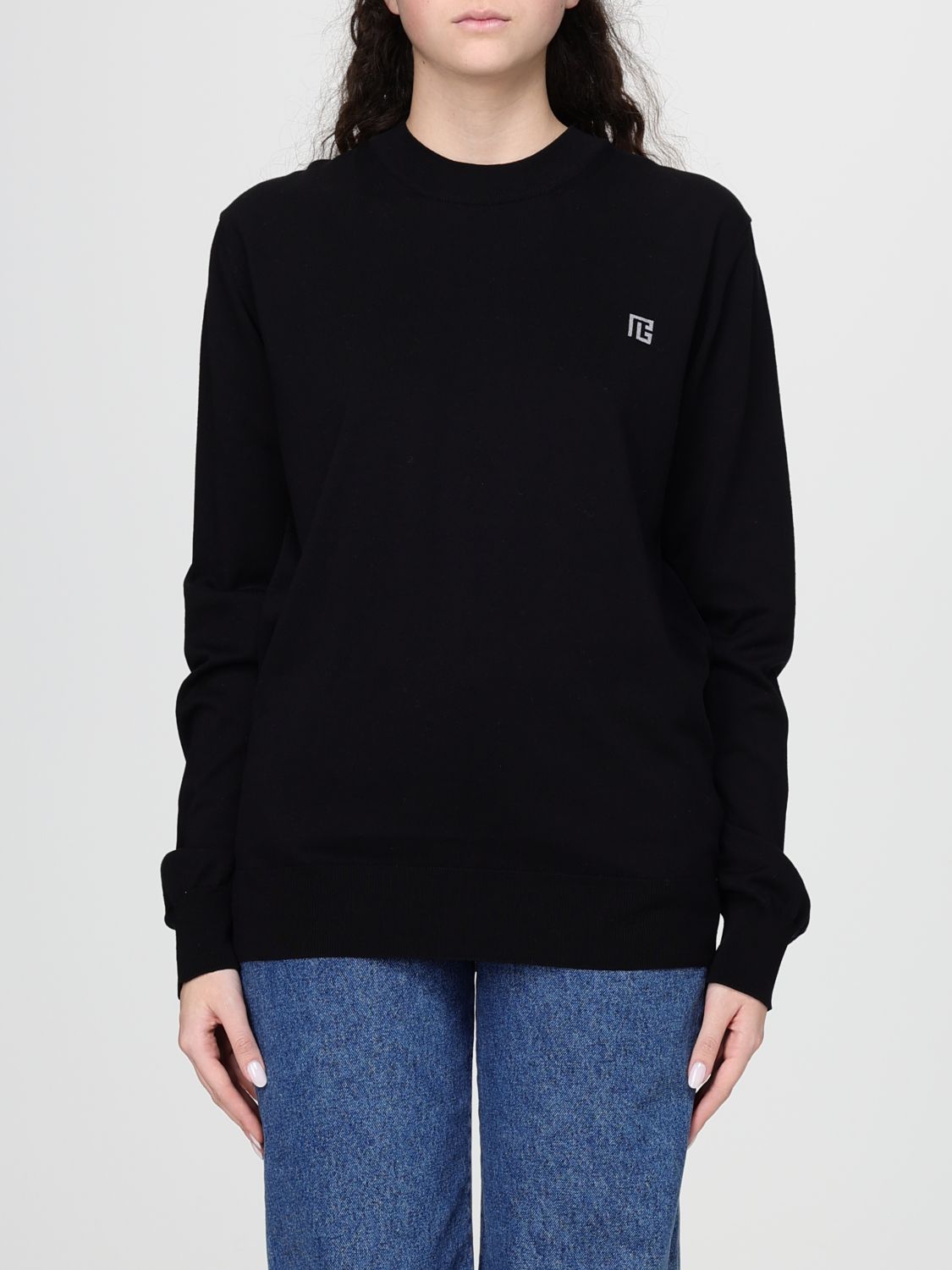 BALMAIN Sweatshirt Damen Farbe Schwarz