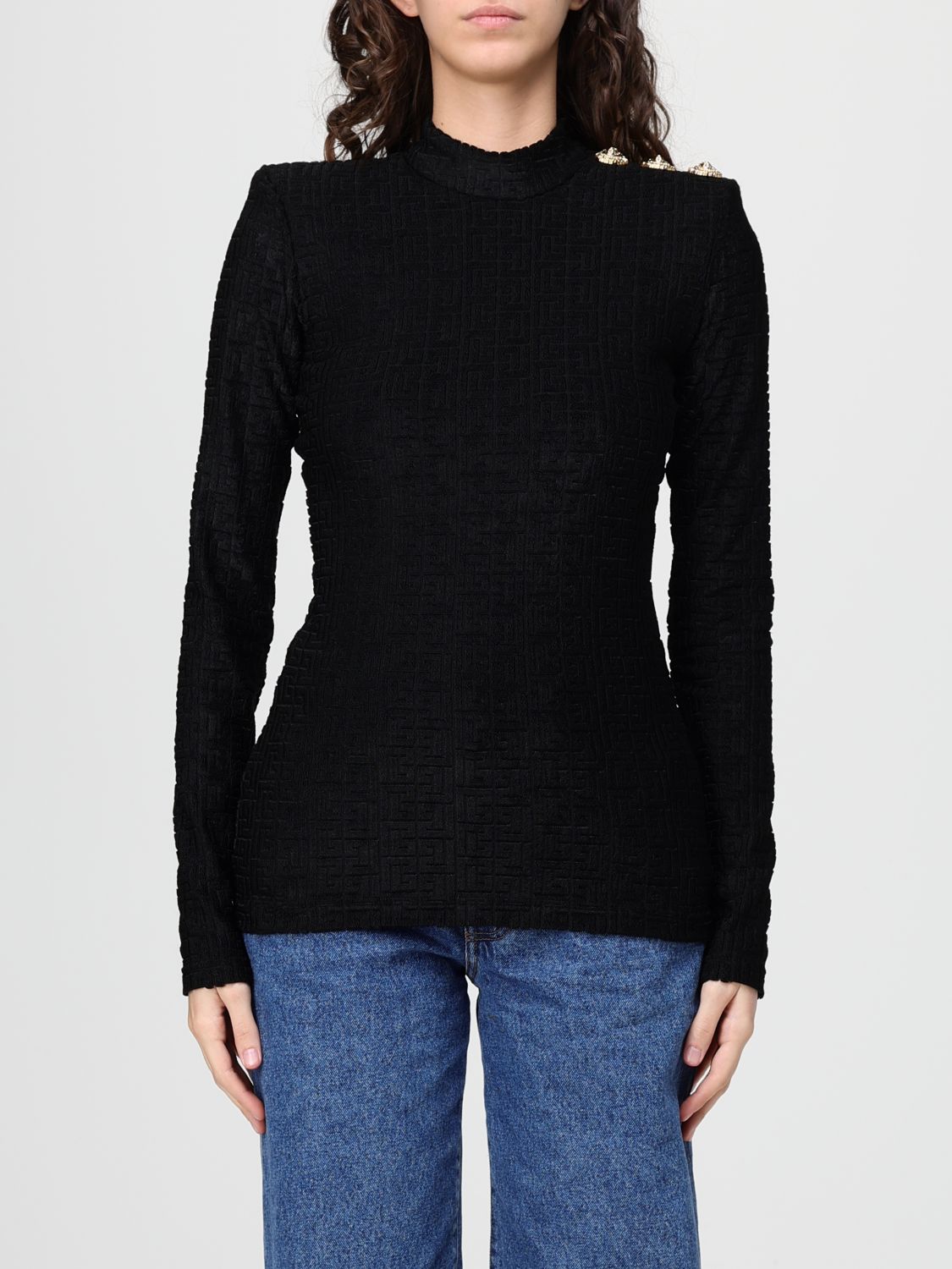 BALMAIN Top Damen Farbe Schwarz