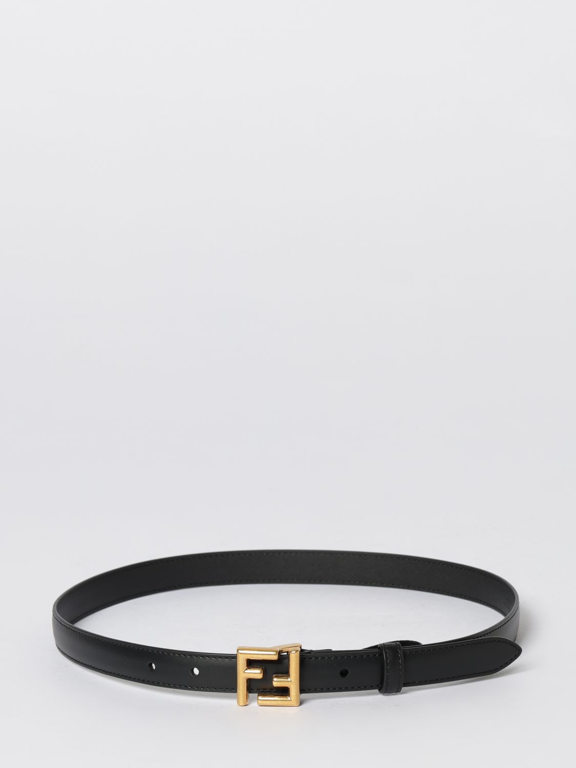 FENDI Cintura FF in pelle