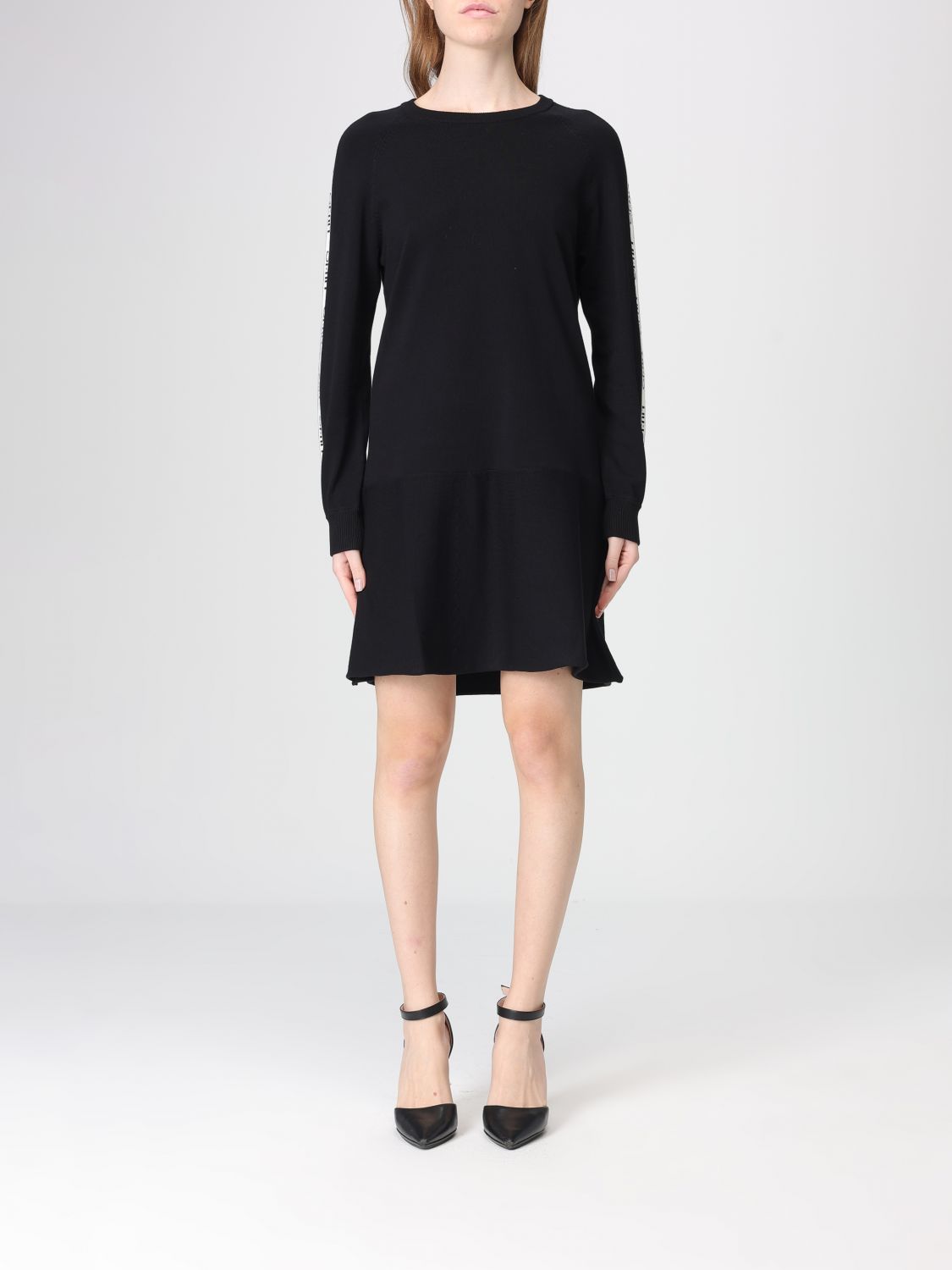 Liu Jo Damen Schwarz Dress Woman Color