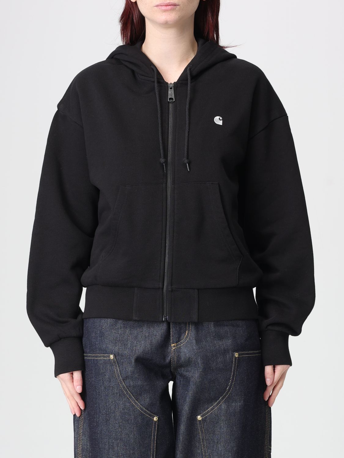 Carhartt Sweater Woman  Wip In Black