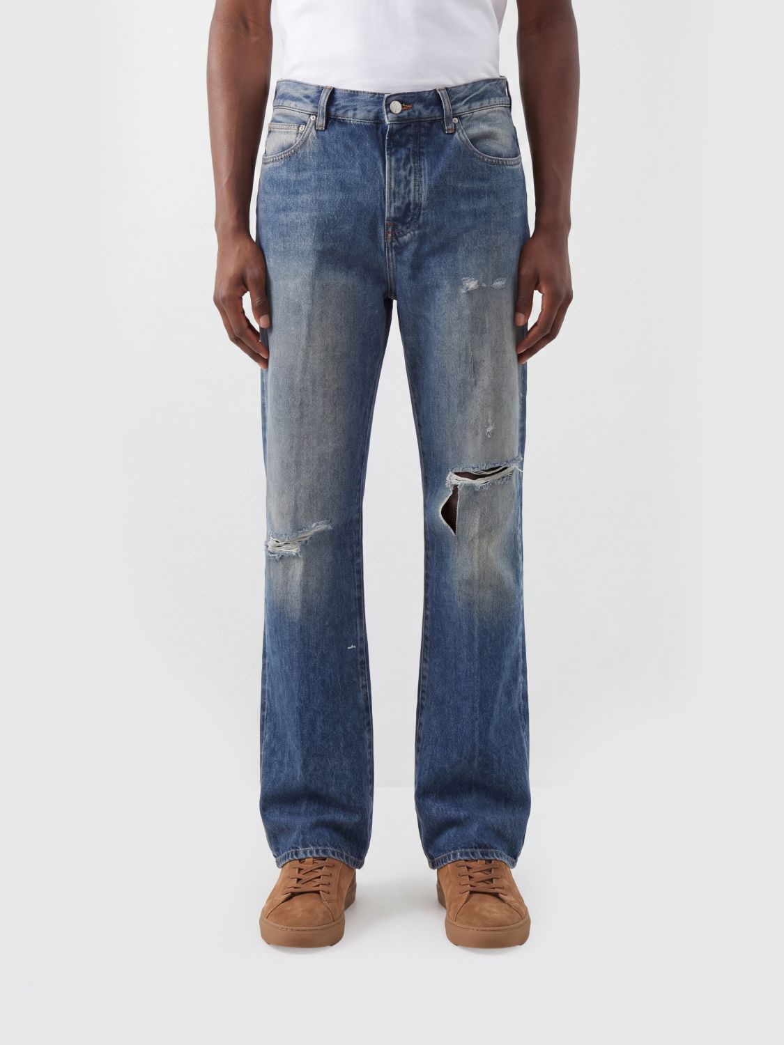 AMIRI Jeans Men color Blue