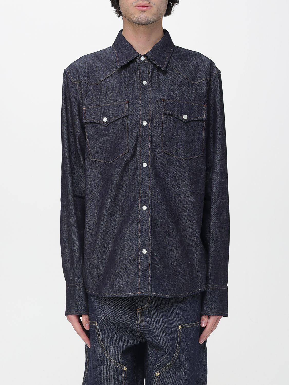 A. P.C. Shirt Men color Blue　A.P.C.シャツ メンズ カラー ブルー A.