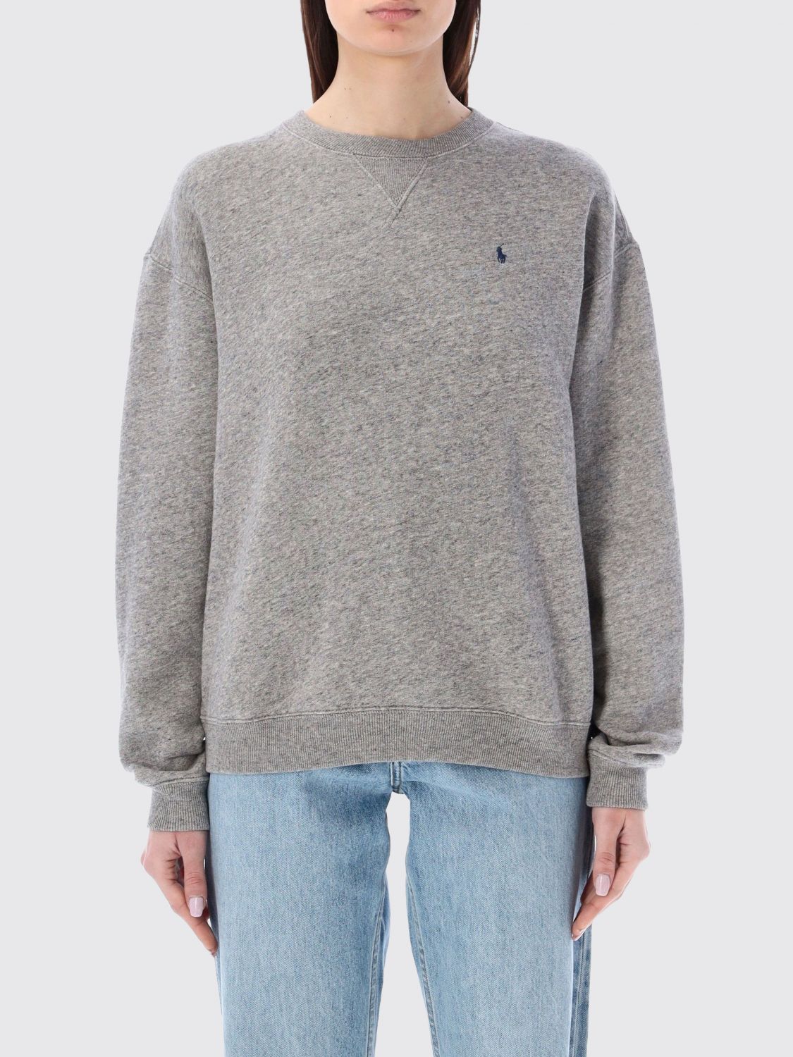 Polo Ralph Lauren Sweatshirt Woman color Grey