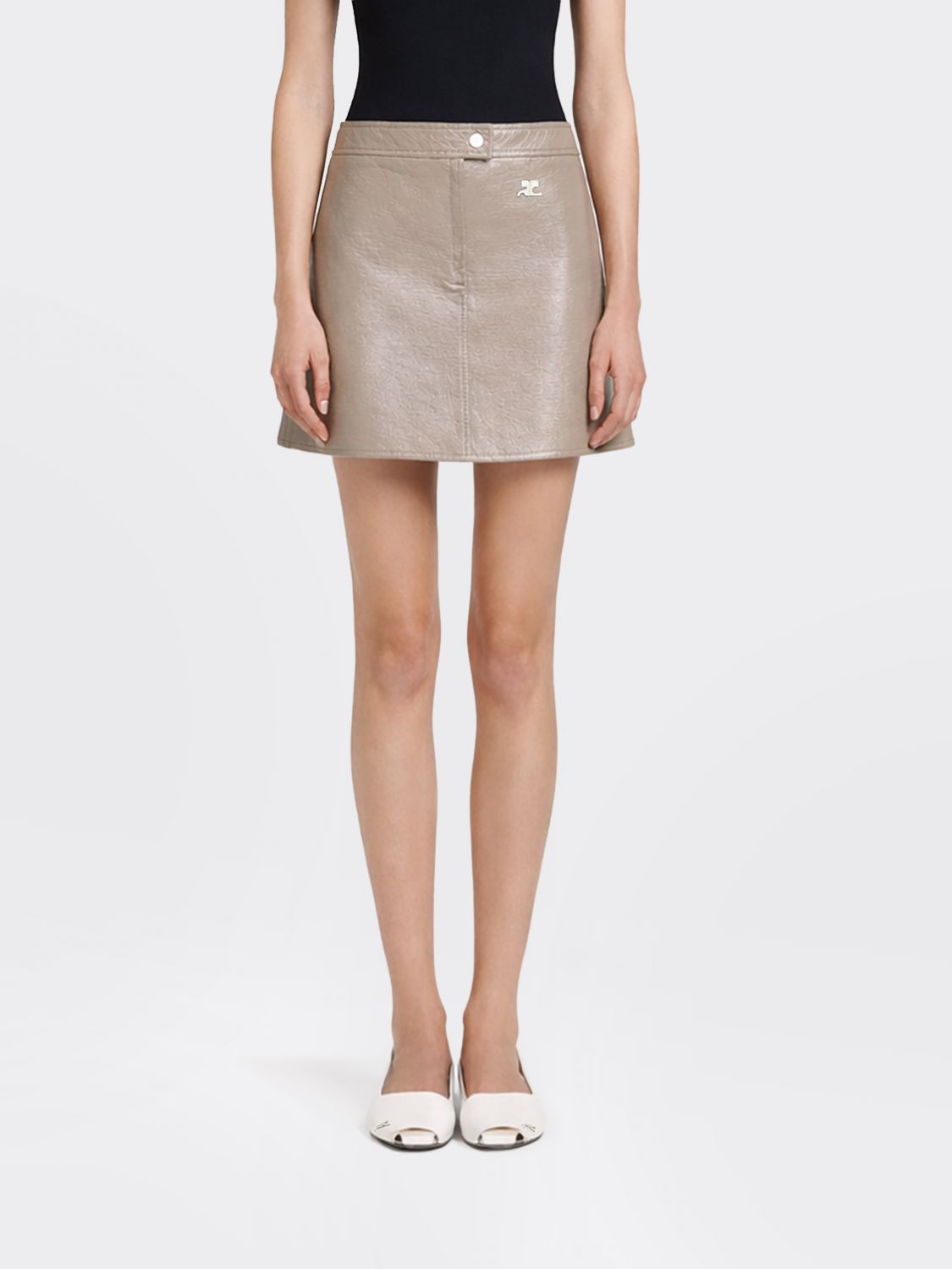 COURRÈGES Rock Damen Farbe Braun