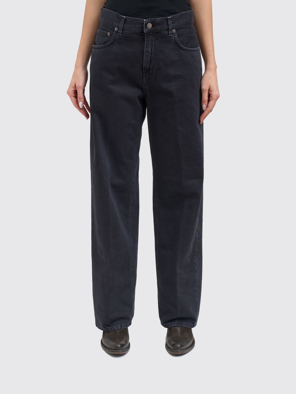 Haikure Jeans Woman color Grey