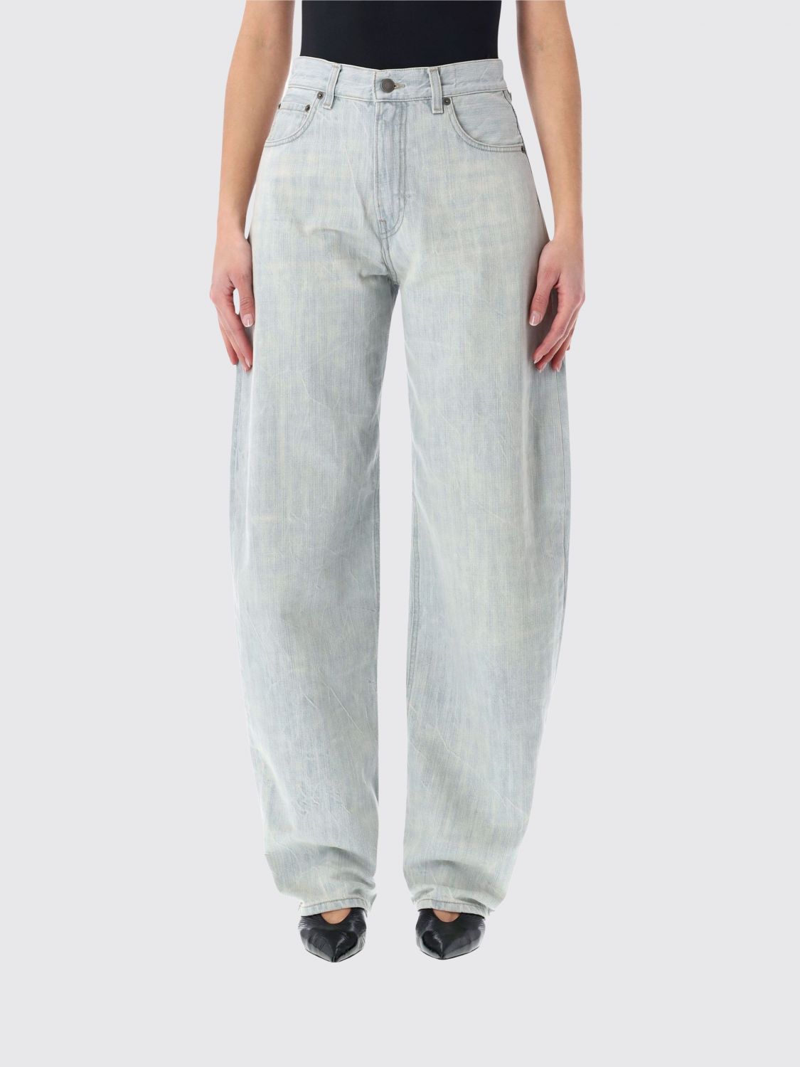 Jeans baggy Haikure in denim di cotone
