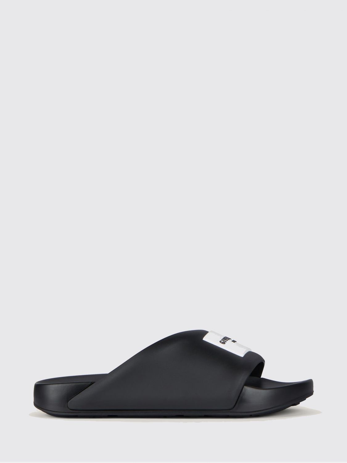 Givenchy Label Flat Slip-on Mules In Multi