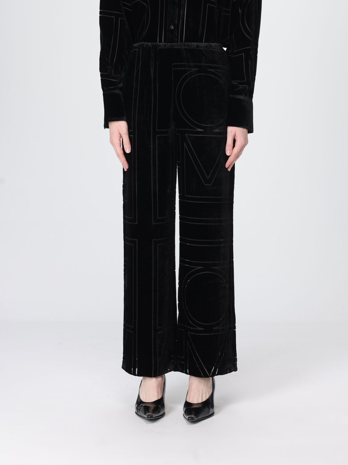 TOTEME Hose Damen Farbe Schwarz